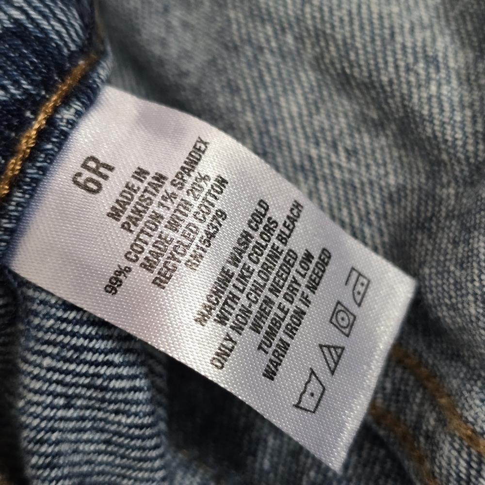 Aeropostale Flare Mid-Rise Cargo Washed Jeans Size 6R - Picture 6 of 12